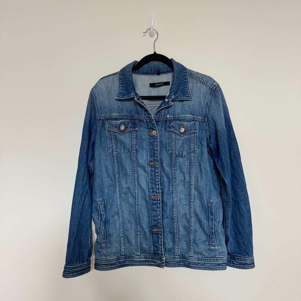 J Brand Cyra Oversized Denim Jacket - Size XS